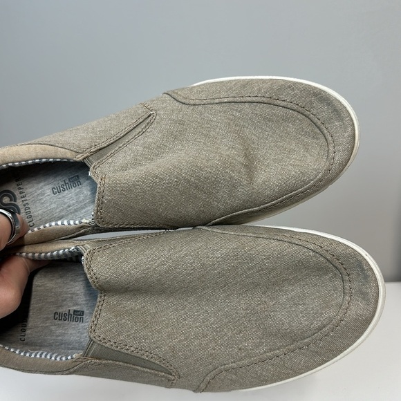 Clarks Cloudsteppers Step Isle Row Canvas Loafers Size 13 - Picture 12 of 15
